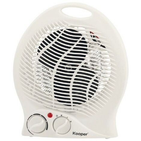 STUFETTA BAGNO TERMOVENTILATORE 2000W BIANCO