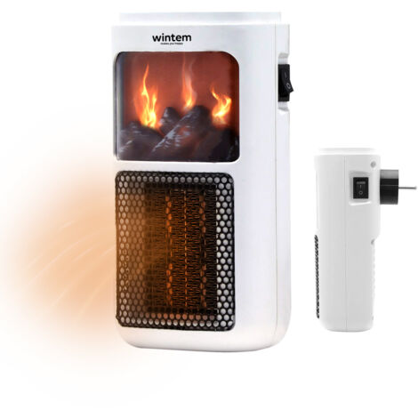 Stufetta Elettrica Da Parete 400w Con Design Compatto E Temperatura Regolabile
