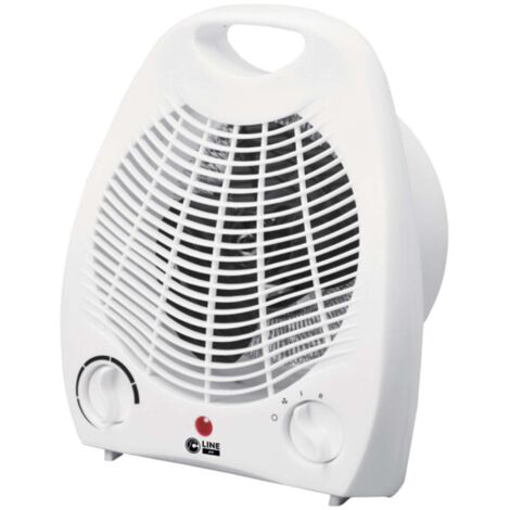 Stufetta Elettrica Scaldino Termoventilatore a Basso Consumo 1000/2000W