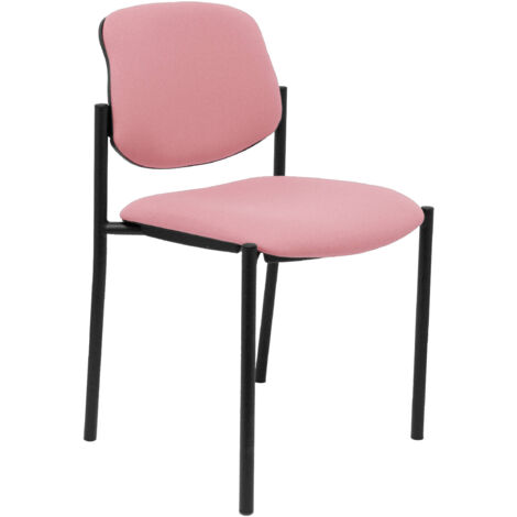 Stuhl fixiert Villalgordo bali rosa Gestell schwarz