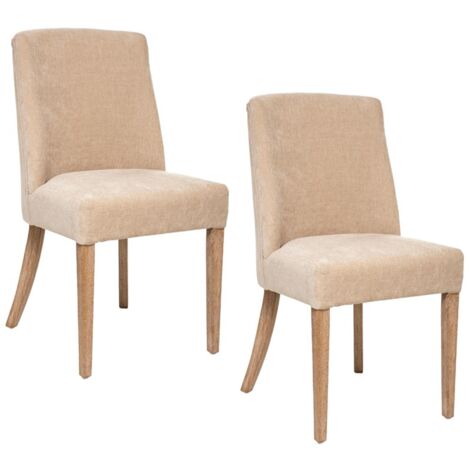 Stuhl Livia - leinenbeige