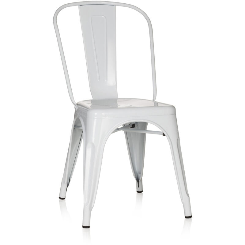 Stuhl Vantaggio Comfort Metallic Weiss Hjh Office