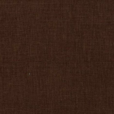 Stuhlhusse mit brauner Faser eingefasst