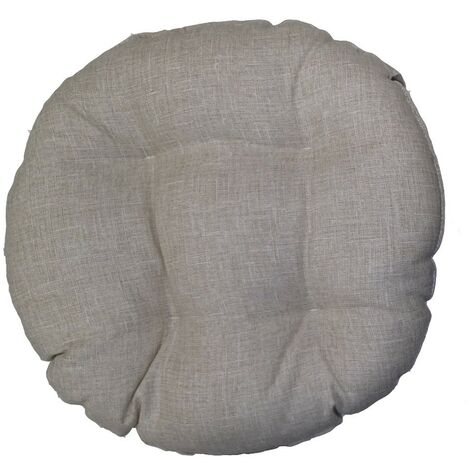 Stuhlhusse mit runden Kanten in Beige
