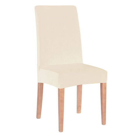 Stuhlhussen elastisch beige