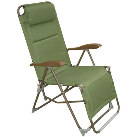 Stuhlstuhl Deck Stuhl einstellbar 8 Positionen Campingmodell