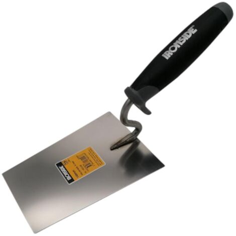 Stukkateurkelle 160 mm S-Hals rostfrei, 2-K-Griff