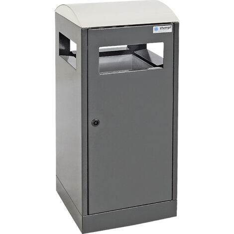Stumpf Tri des déchets A³-ES gris anthracite/inox Seau intérieur 40l - 650-040-0-2-100
