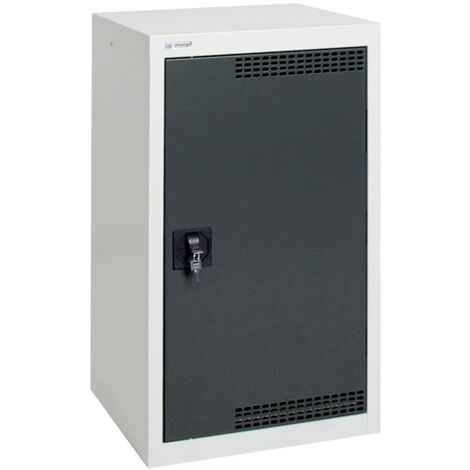 Stumpf Umweltschrank BP-1, RAL 7035/7016, 2 Auffangwannen