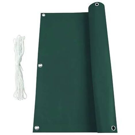 STUOIA OMBREGGIANTE PVC CON CORDA - mt.6x0,90h. COLORE VERDE FER 455305