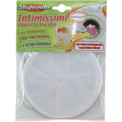 Stupenda Bauletto Bucato Intimo, Bianco,12 x 23 x 9 cm