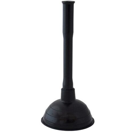 Stura lavandino a ventosa con manico in pvc e ventosa in gomma -15 cm