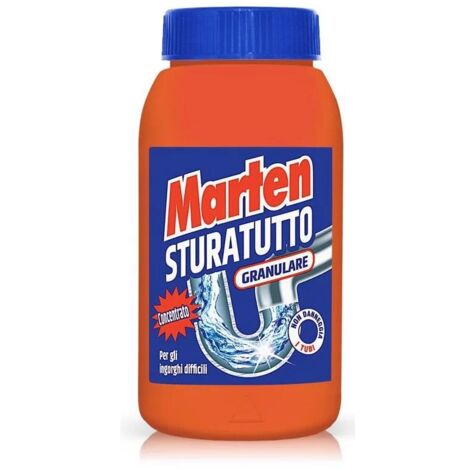STURATUTTO GRANULARE 1 KG CONCENTRATO PER INGORGHI DIFFICILI NON DANNEGGIA I TUBI