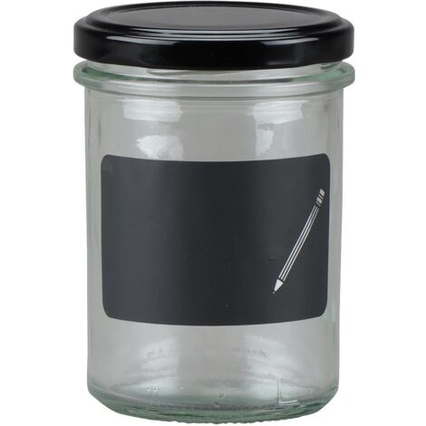 Sturz-Glas "Cucinare" 230 ml mit Kreidefeld zum Beschriften