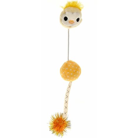 Stuzzigatto in peluche e Catnip per gatti  - azzurro