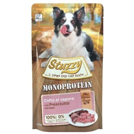 STUZZY para perros Grain Free Monoprotein Jamón 150g
