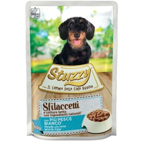 STUZZY SHREDS mit WEISSFISCH 100g
