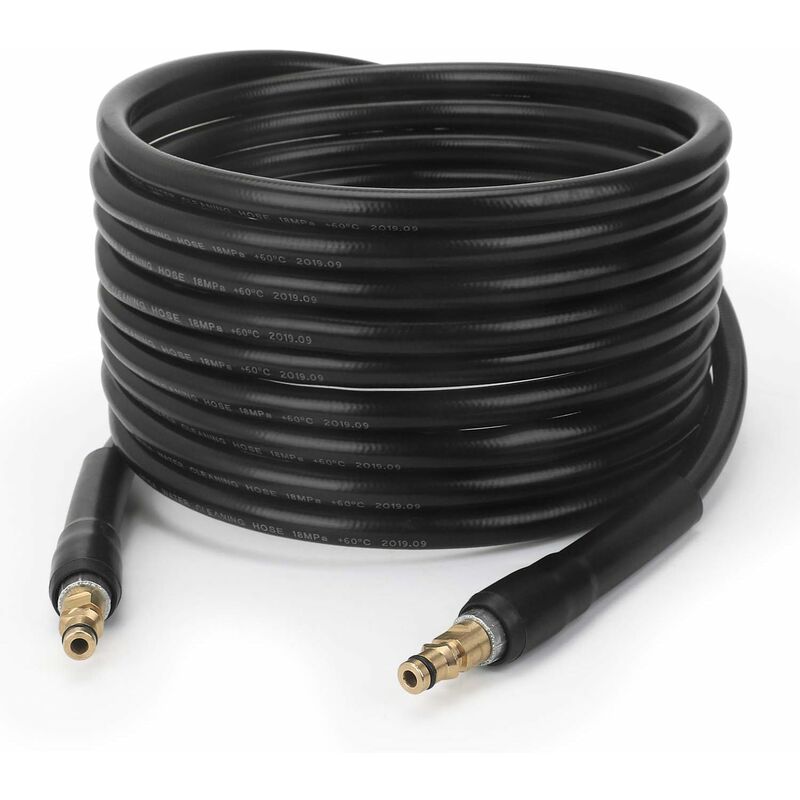 Serbia - styddi Tuyau de rechange pour nettoyeur haute pression 10 m pour nettoyeurs haute pression Karcher k Series K2, K3, K4, K5, K7, raccord