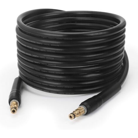 STYDDI Tuyau de rechange pour nettoyeur haute pression 10 m pour nettoyeurs haute pression Karcher K Series K2, K3, K4, K5, K7, raccord rapide Click