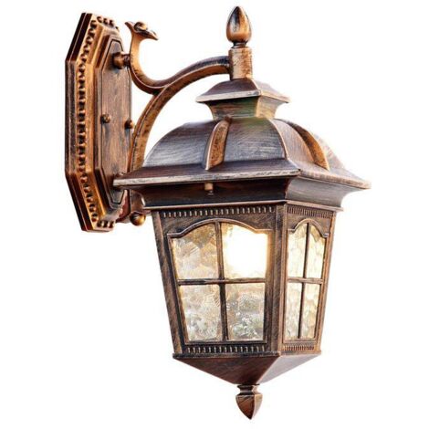 Style Européen Extérieur Rétro Couloir Escalier Lampe Salon Chambre Allée Lampe Étanche Led Balcon Applique Murale