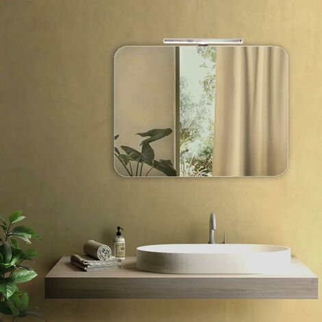 Specchio da parete lungo Specchiera bagno per trucco Specchio