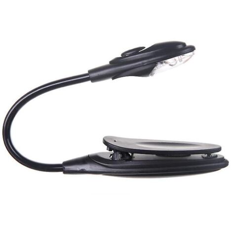 style Lumire Lecture Livre Nocturne, Lampe De Lecture Led Avec Corps Flexible Et Pratique Pince