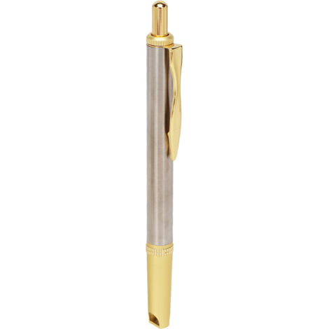Stylet Autopiqueur Double Bouton en Acier Inoxydable pour Autosurveillance Glycémique à Domicile