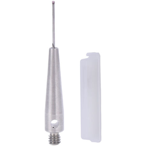 Stylet de palpage CMM en carbure de tungstène, bille de 0.5mm, filetage M2 pour machine-outil