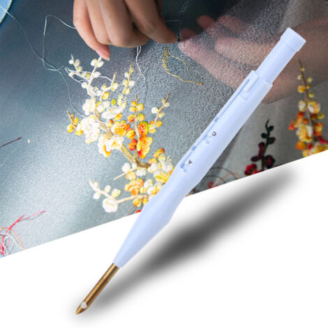 Stylet réglable pour broderie à la main - Outil de perçage créatif DIY