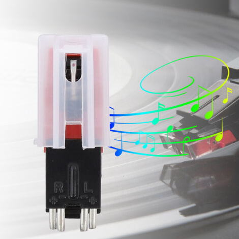 Stylet stéréo à double aiguille pour platines vinyles USB - Accessoires pour platines