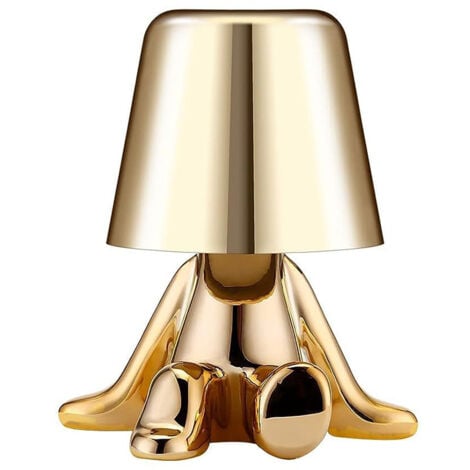 SWYEOOT Styling-Optionen Thinker Lamp Collection Desktop-Nachtlicht Gold C