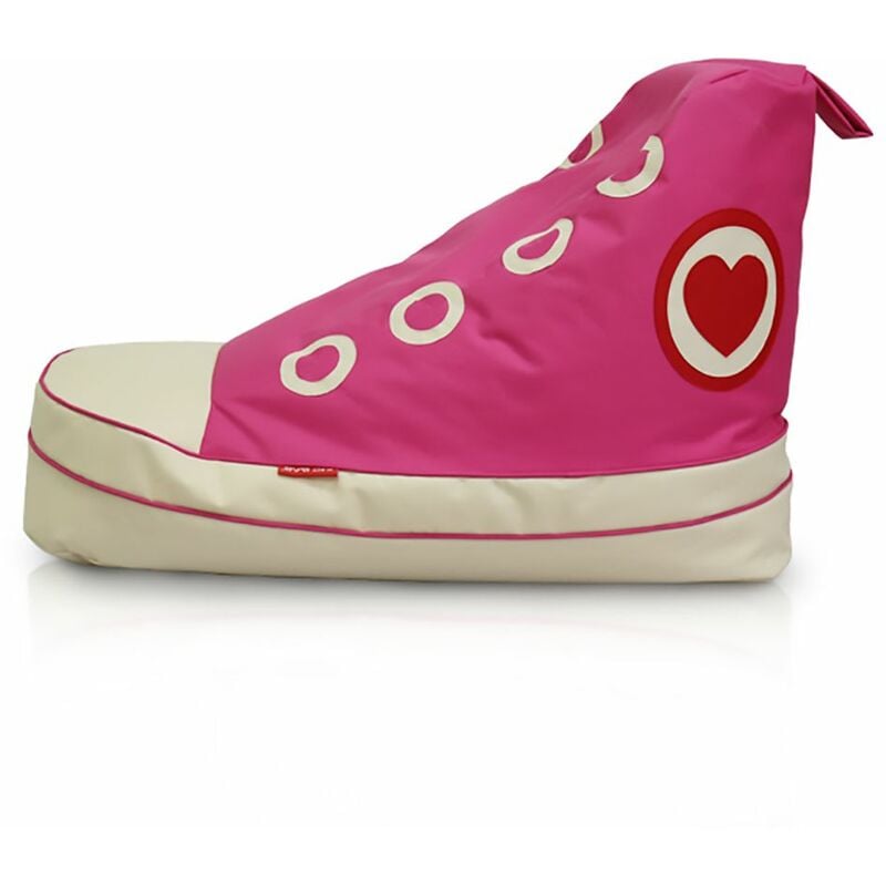 Humza Amani - Stylish Shoe Boot Bean Bag/Seat (sneaker style) bean bag - Pink - Pink