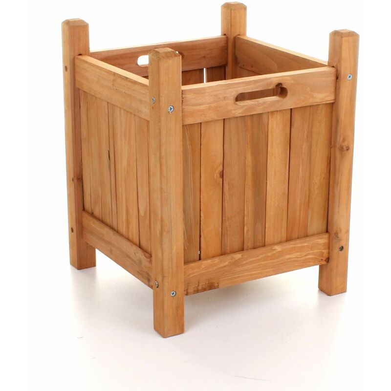 Small Stylish Wooden Planter