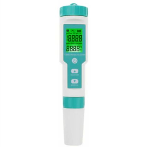 Stylo à eau 7 en 1 pour test de salinité/PH/TDS/EC/ORP/SG Stylo de test portable C-600