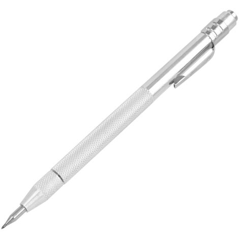 Stylo à écrire magnétique puissant en céramique, manche en aluminium moleté, pointe en carbure de tungstène
