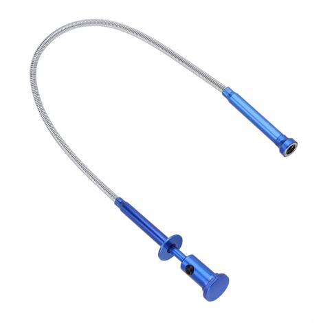 Stylo À Loupe LED Alloy 4-Pinces Flexible Magnetique Multifonction avec Lumière