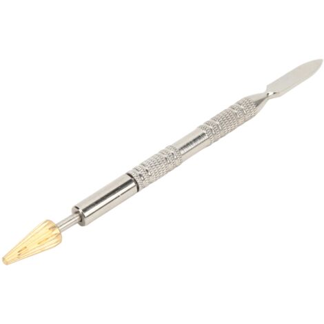 Stylo à Teinter Cuir Premium - Poignée Moletée Antidérapante - Application Facile sur Cuir - Haute Durabilité