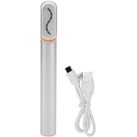 Stylo Beauté Yeux RF Électrique - Appareil de Lifting et Raffermissement des Yeux avec Lumières Rouges et Rotation à 270°