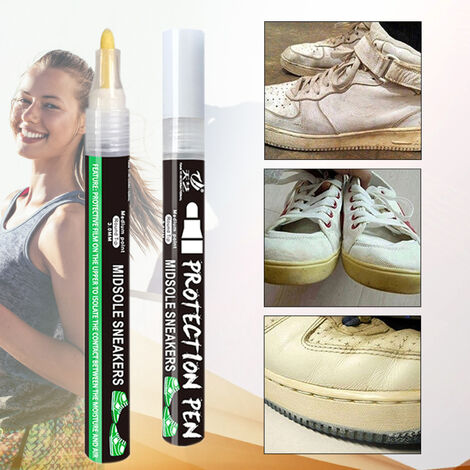 Stylo d&39entranement blanc pour baskets, vernis de chaussures blanc pour semelle intercalaire, restauration efficace, marqueur de chaussures, peinture pour enlever les éraflures,CN