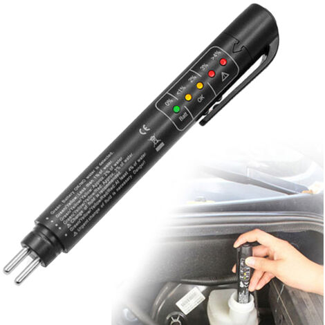 Stylo de Contrôle précis de la Qualité de l'Huile, Testeur Universel de Liquide, de Frein de Voiture, Numérique de Véhicule