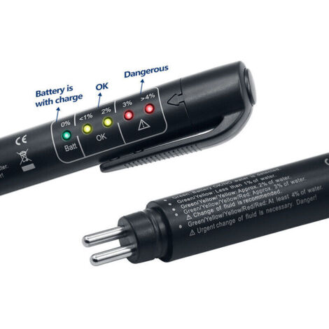 Stylo de Contrôle précis de la Qualité de l'Huile, Testeur Universel de Liquide, de Frein de Voiture, Numérique de Véhicule-