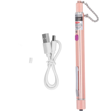 Stylo de localisation de défauts visuels 30km rechargeable pour fibre optique, lumière rouge, anti-interférences