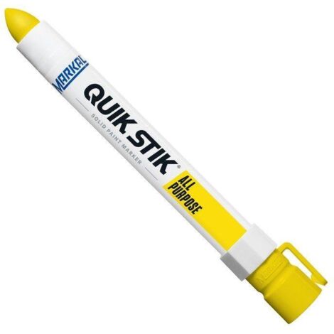 Stylo de marquage Markal QUIK STIK 17 mm jaune
