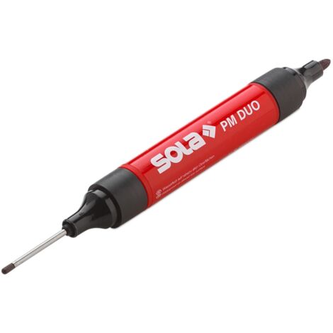 Stylo de marquage Sola PMDUO 15 cm noir