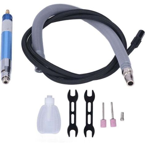 Stylo de meulage à l'air Crayon pneumatique Meuleuse de matrice Outil de gravure de polissage portable 75000RPM OW-180