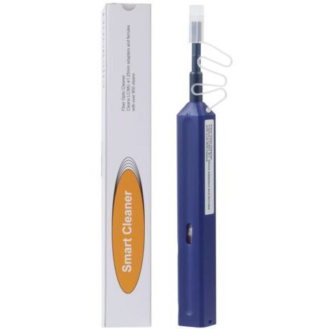 Stylo de Nettoyage pour Fibre Optique en un Clic pour les Connecteurs MU/LC de 1,25 mm (Violet)
