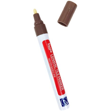 Stylo de remplissage de joints étanche pour carrelage. Accessoires de remplissage légers pour la restauration des joints brunis des murs et des sols carrelés.