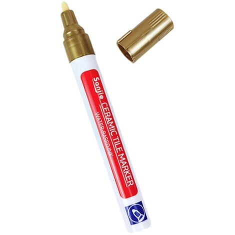 Stylo de remplissage de joints étanche pour carrelage - Accessoires de remplissage légers pour la restauration des murs et sols carrelés