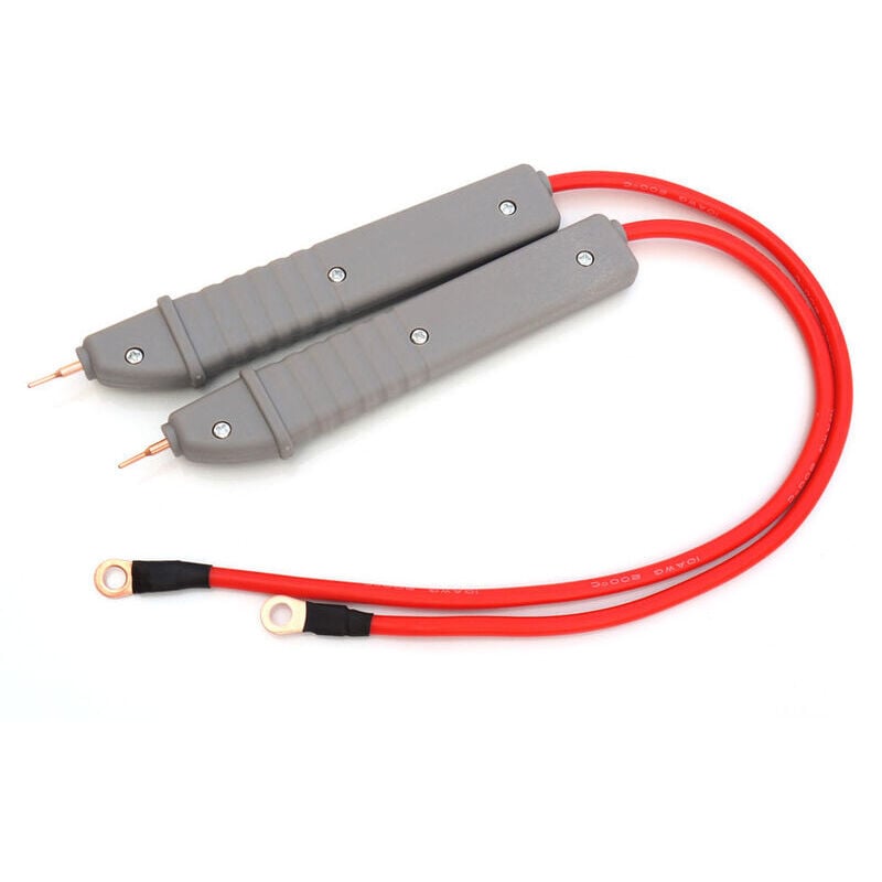 Forehill - Stylo de soudage par points de batterie portable 2 pièces avec fil de silicone 10AWG