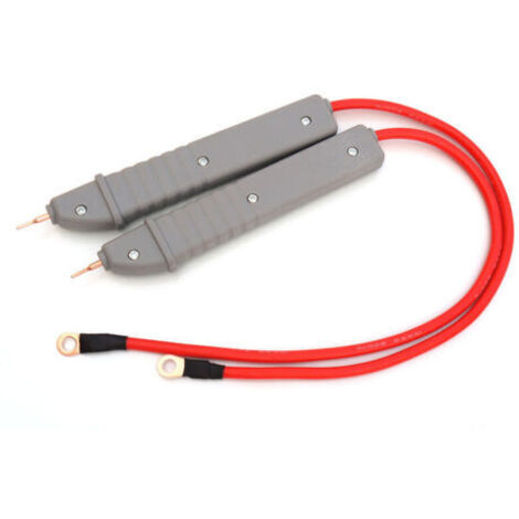 Stylo de soudage par points de batterie portable 2 pièces avec fil de silicone 10AWG